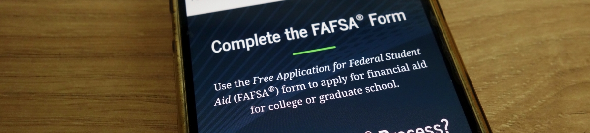 Complete the FAFSA online