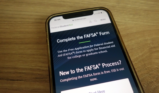 Complete the FAFSA online